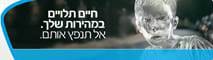 חיים תלויים במהירות שלך. אל תנפץ אותם